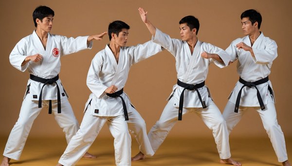 Les différentes formes de Karaté