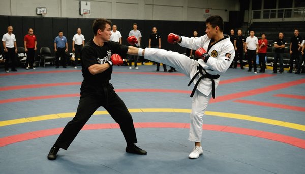 Techniques de base en combat libre