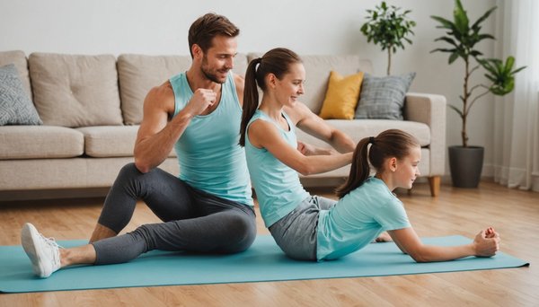 Inclure la famille dans les exercices de flexibilité : une tendance en hausse